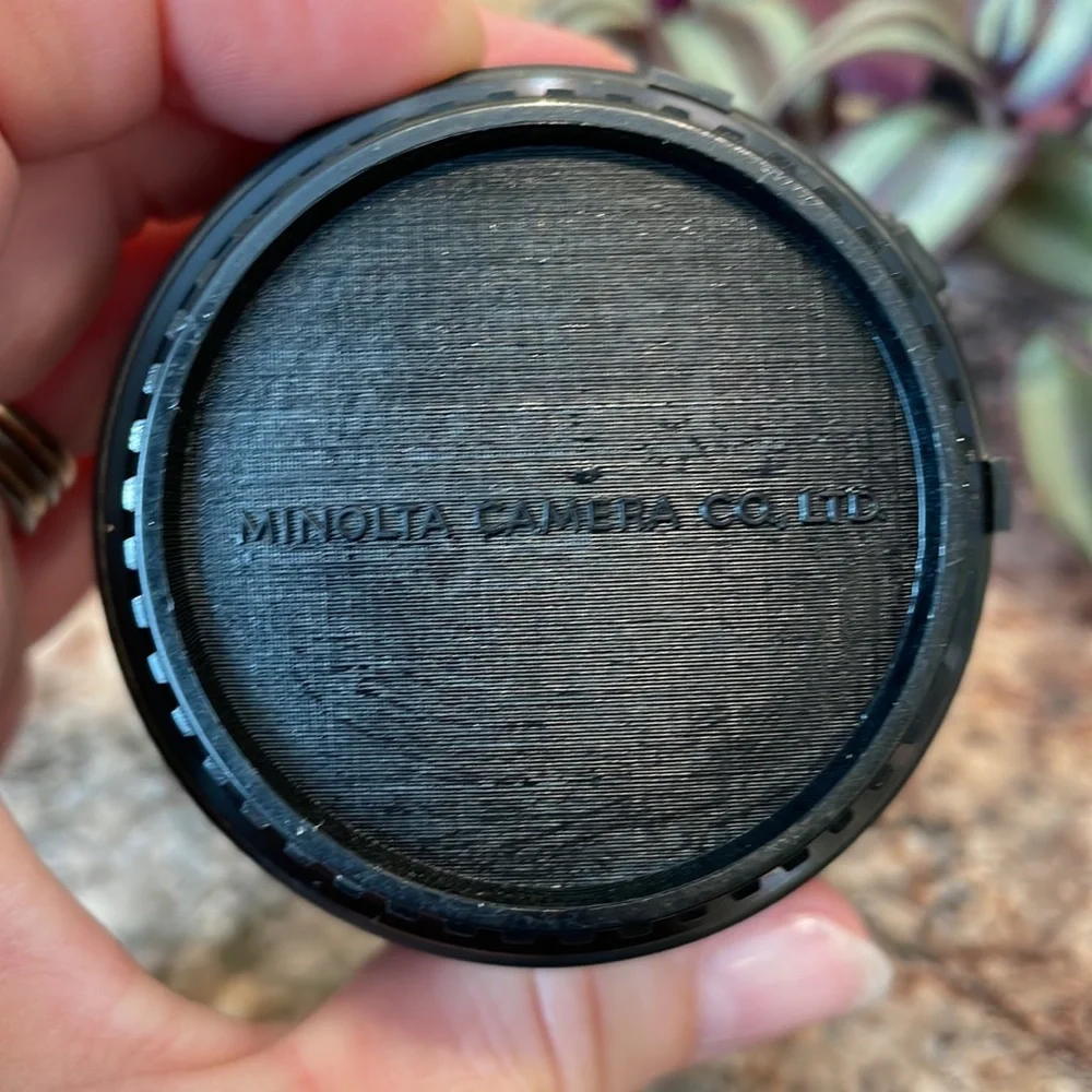 Minolta camera lense